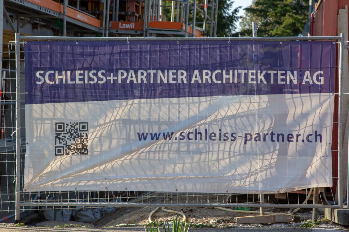 Banner - Schleiss & Partner Architekten AG - Steinhausen